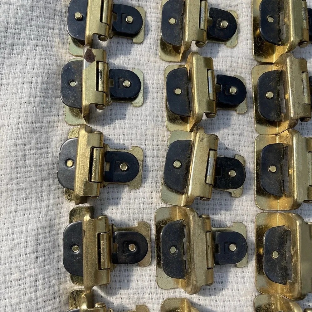 Vintage Style Amerock Double Demountable Cabinet Hinge 3/8